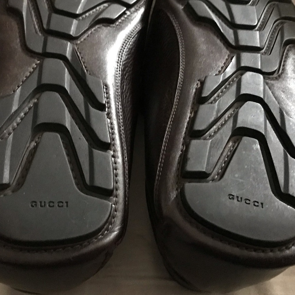 GUCCI Men’s Brown Leather Shoes - Picture 8 of 8